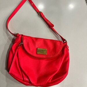 Marc Jacobs Fuchsia Leather Crossbody